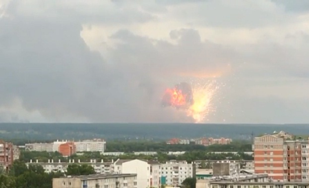 Петима ранени след взривове в склад за боеприпаси в Красноярски край 