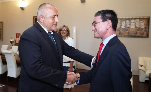 Борисов на среща с японския външен министър: Япония е приоритетен партньор 