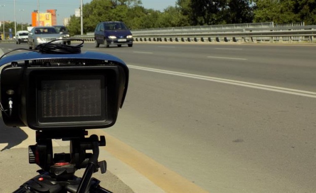 Камерите на пловдивската полиция са заснели шофьор със скорост от