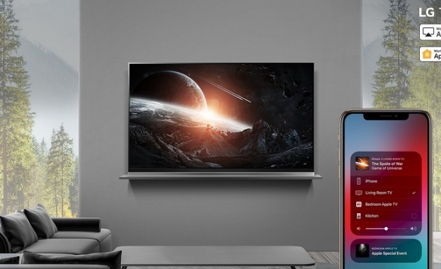 LG пуска Apple AirPlay 2 за всички ThinQ AI  телевизори
