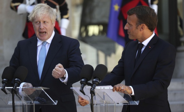 Френският президент Еманюел Макрон обвини правителството на британския премиер Борис