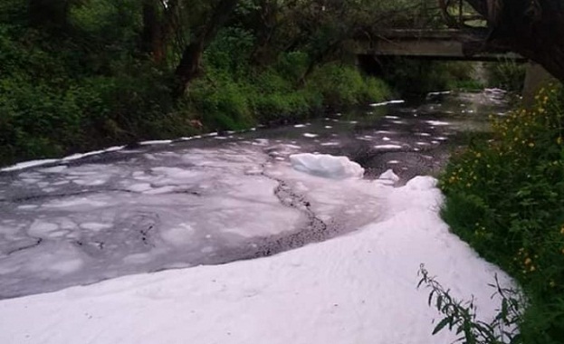 Авария в ТЕЦ-а в Перник замърси река Струма