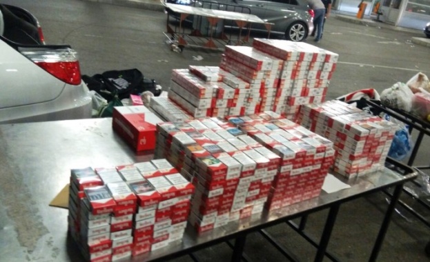 Нов опит за пренасяне на голямо количество нелегални цигари предотвратиха