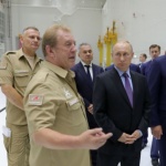 Руският президент Владимир Путин посети космодрума "Восточний" в Амурска област