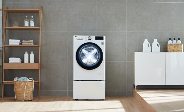 LG разширява дистрибуцията на перални машини с изкуствен интелект и Direct Drive в Европа