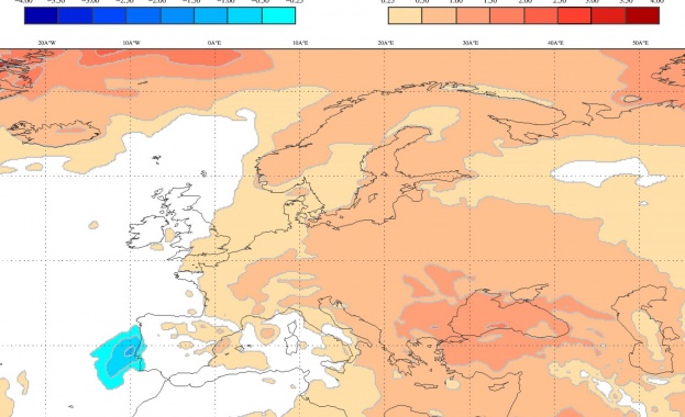  Европейският метеоцентър: очакват ни топъл октомври и мека зима 