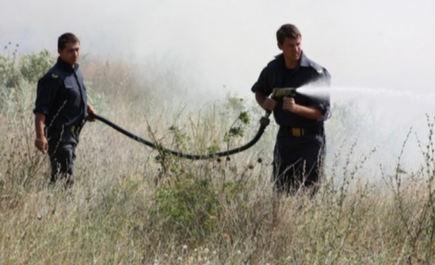  Пожарът край Котел обхвана над 2 000 дка площ