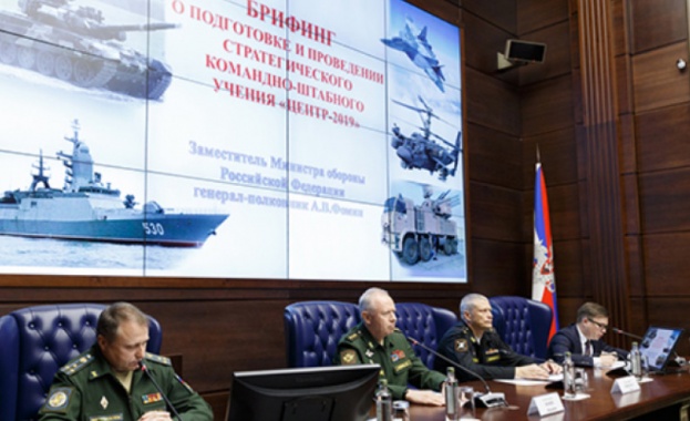 Русия започва военно учение с участието на 8 държави 