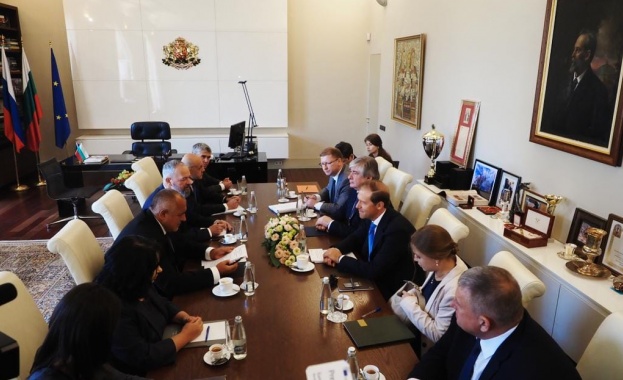 Министърът на промишлеността и търговията на Русия се срещна с премиера Борисов