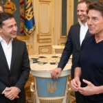 Зеленски обсъди с Том Круз проекти за филми