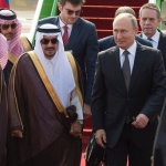 Путин пристигна в Рияд с 200-членна делегация (ВИДЕО)