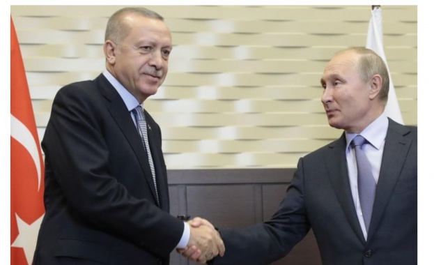 Путин и Ердоган разговарят в Сочи за Сирия (СНИМКИ)