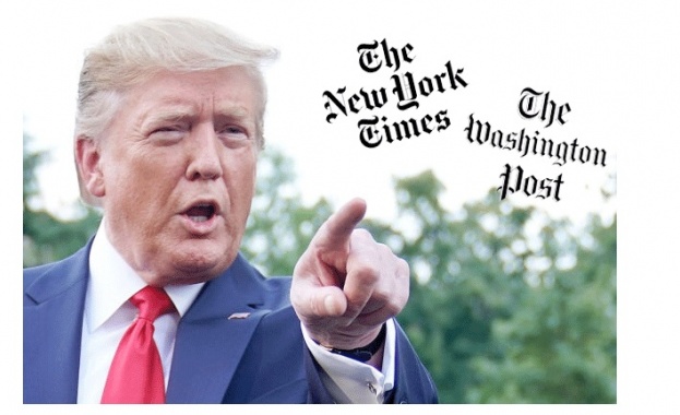 Белият дом спира абонамента си за вестниците "Ню Йорк таймс" и "Вашингтон пост"