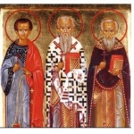 Св. свщмчци Акепсим, Йосиф и Айтал. Преп. Пимен Зографски