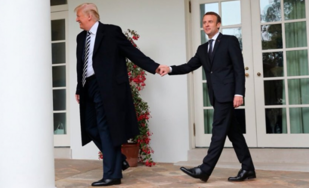 Среща Макрон-Тръмп преди лидерския форум на НАТО през декември