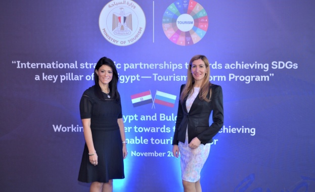 Министър Ангелкова се срещна  с министъра на туризма на Египет д-р РанияАл-Машат