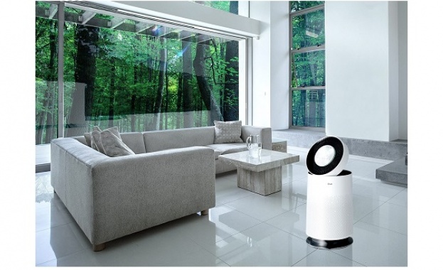 Новият LG PuriCare™ 360° пречиствател за въздух с нов по-малък и практичен дизайн