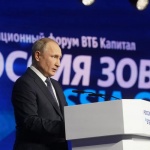 Руският президент Владимир Путин с голяма реч на форума "Русия зове!" (Видео)