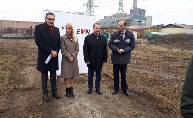 Първа копка на нова сграда за Клиентски център на EVN в Пловдив
