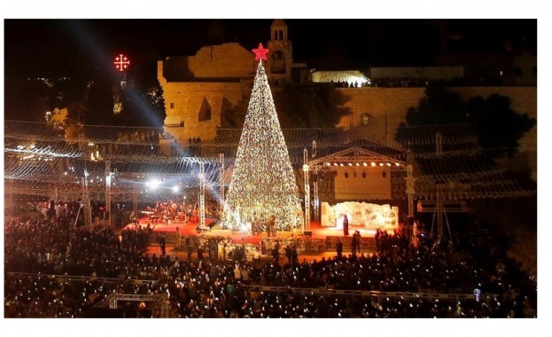 Започнаха коледните тържества във Витлеем с традиционен парад на Площада на Рождеството (Видео)