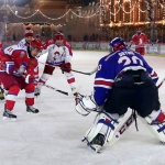 Путин отново ниже шайби в традиционния хокеен мач на "Червения площад