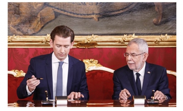 Новото австрийско правителство на Себастиан Курц положи клетва