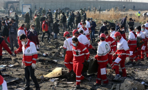 Ден на траур в Украйна заради самолетната катастрофа в Иран