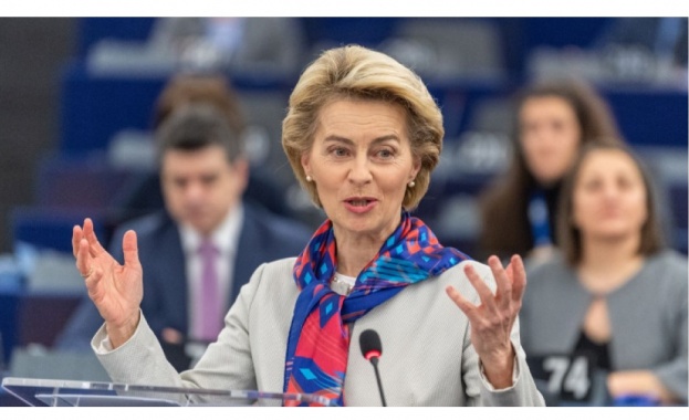 Урсула фон дер Лайен обеща 1 трилион евро инвестиции в „зелена сделка“ на ЕС