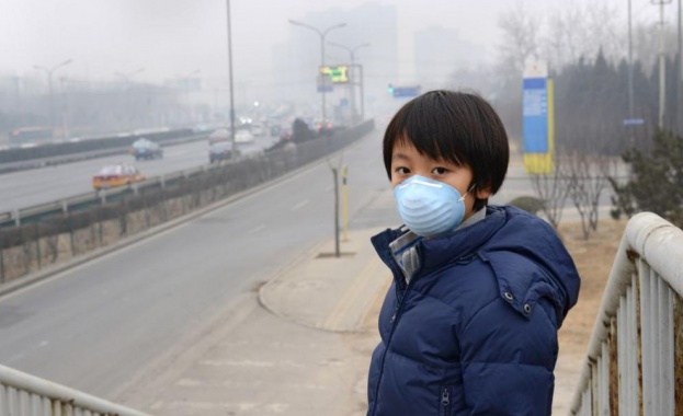 Силно замърсяване на въздуха в Пекин