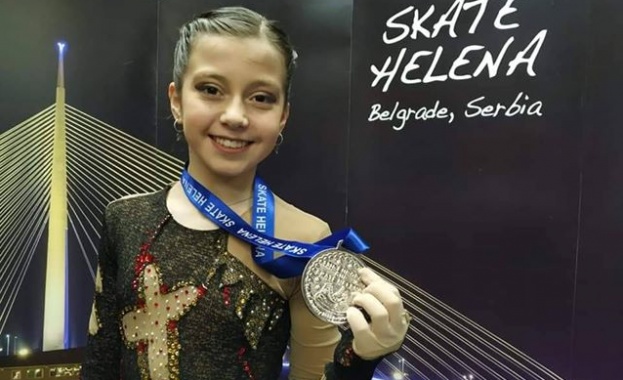 Български фигуристи с медали на турнир в Белград