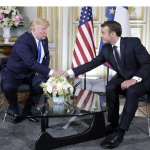  Макрон и Тръмп с временно примирие за дигиталния данък