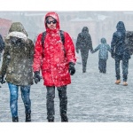  Снегът се превърна в чудо за Москва