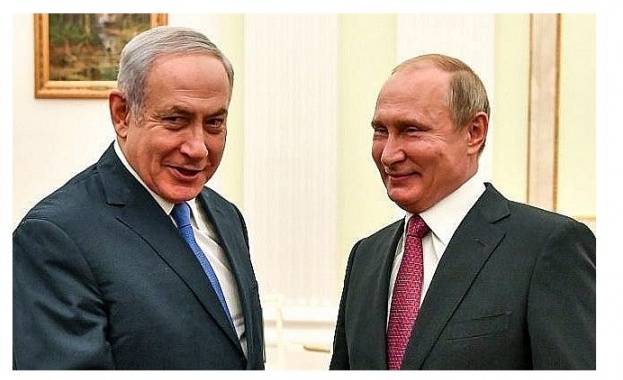 Телефонен разговор между руския президент Владимир Путин и израелския премиер