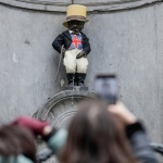 Пикаещото момченце се премени като Джон Бул в чест на Брекзит