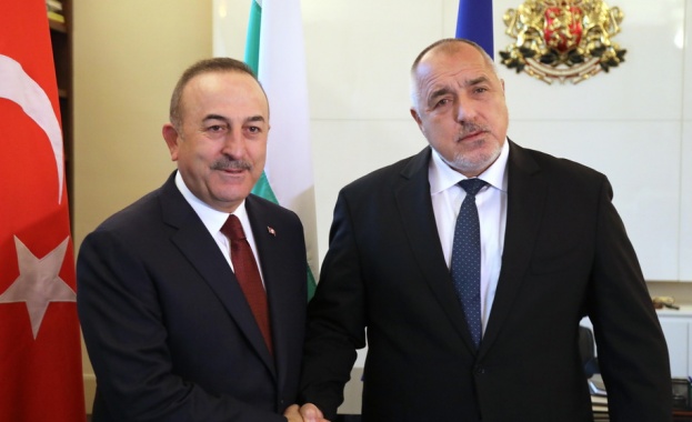 Борисов се срещна с турския външен министър Мевлют Чавушоглу 
