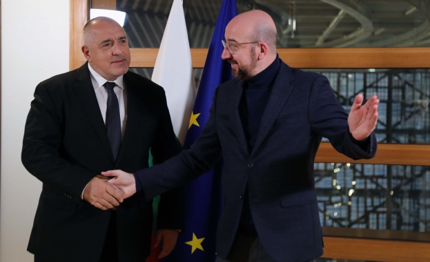 Борисов се срещна с председателя на Европейския съвет Шарл Мишел