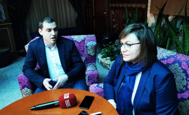 Корнелия Нинова в Пловдив: С Гергов си говорим, когато идва на Национален съвет
