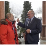  Путин и Лукашенко не се споразумяха по петролния спор, но играха хокей