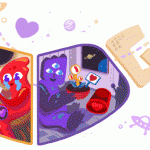 Google ни поздравява за Деня на влюбените 