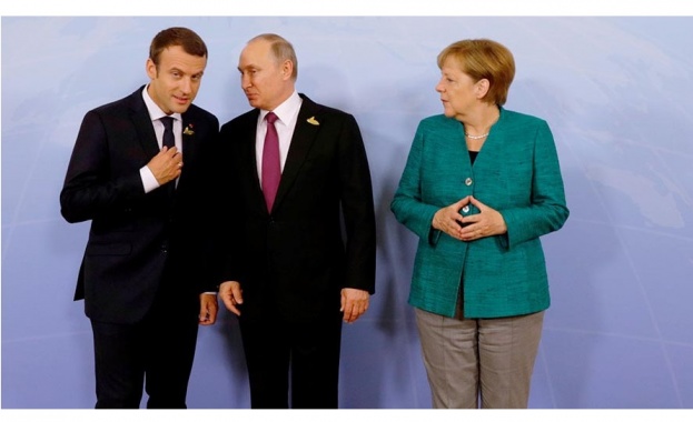 Путин, Меркел и Макрон разговаряха за ситуацията в Идлиб
