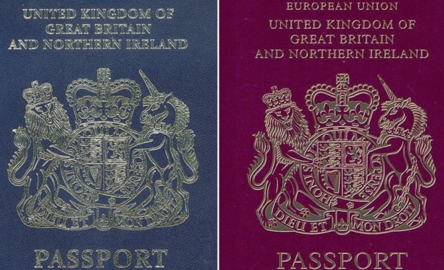 Великобритания ще издава сините си паспорти още от март