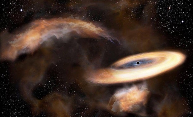 В центъра на Млечния път има свръхмасивна черна дупка
