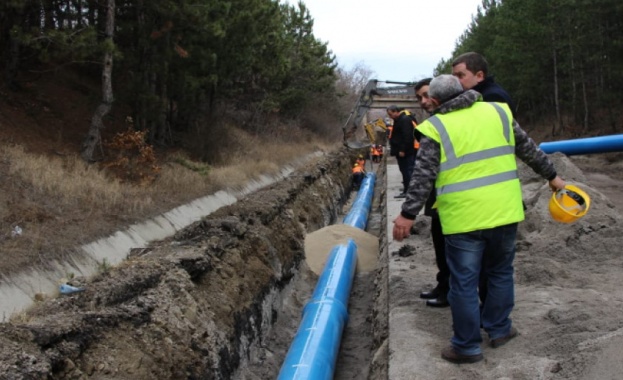 Затварят пътен участък заради изграждане на водопровод до Перник 