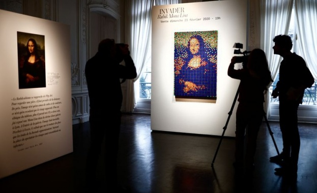 Продадоха "Мона Лиза" от кубчета на Рубик за огромна сума