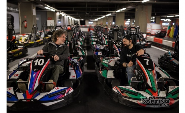 Световни рок звезди премериха сили в София Картинг Ринг!