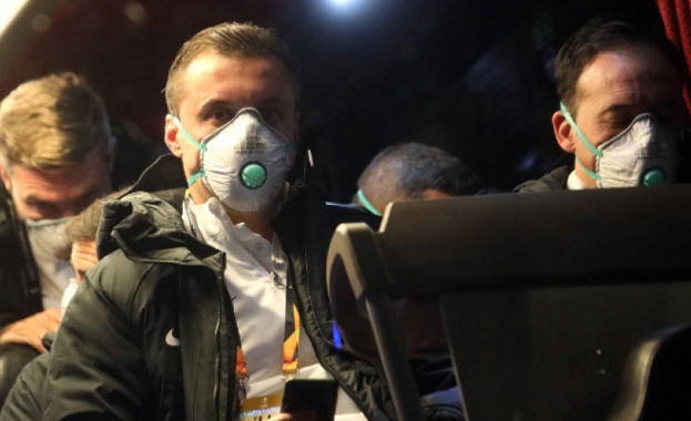 Отборът на Лудогорец е изпълнил здравните препоръки за пътуването си