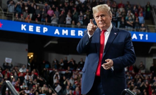 Американският президент Доналд Тръмп се обяви за победител на първичните