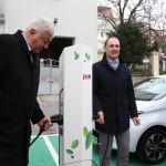EVN откри 3 зарядни станции за електромобили в Пловдив