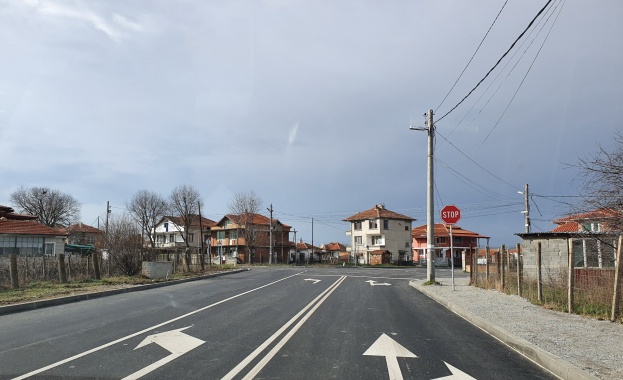 Завърши изграждането на обходен път на Камено С построяването на