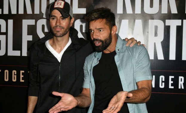 Латино звездите Енрике Иглесиас и Рики Мартин оповестиха съвместно турне